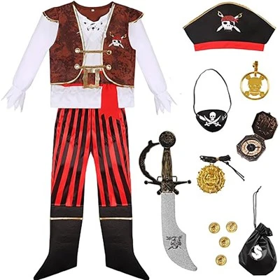 Sjørøverkostyme for barn