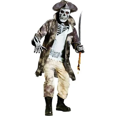 Zombie pirat kostyme